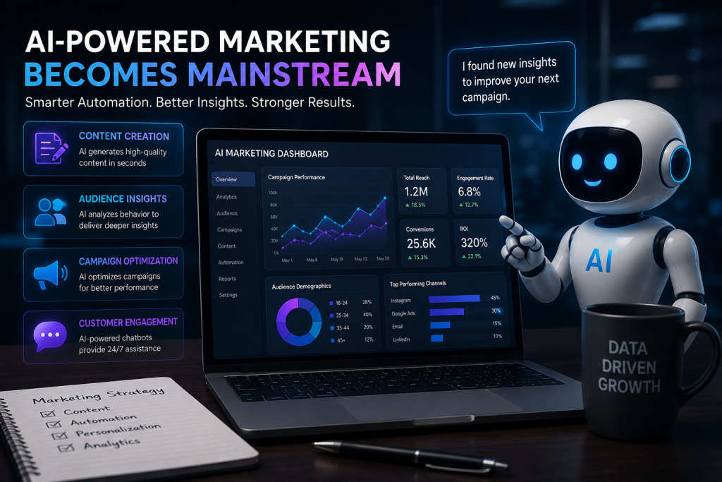 AI Powered Marketing Becomes Mainstream