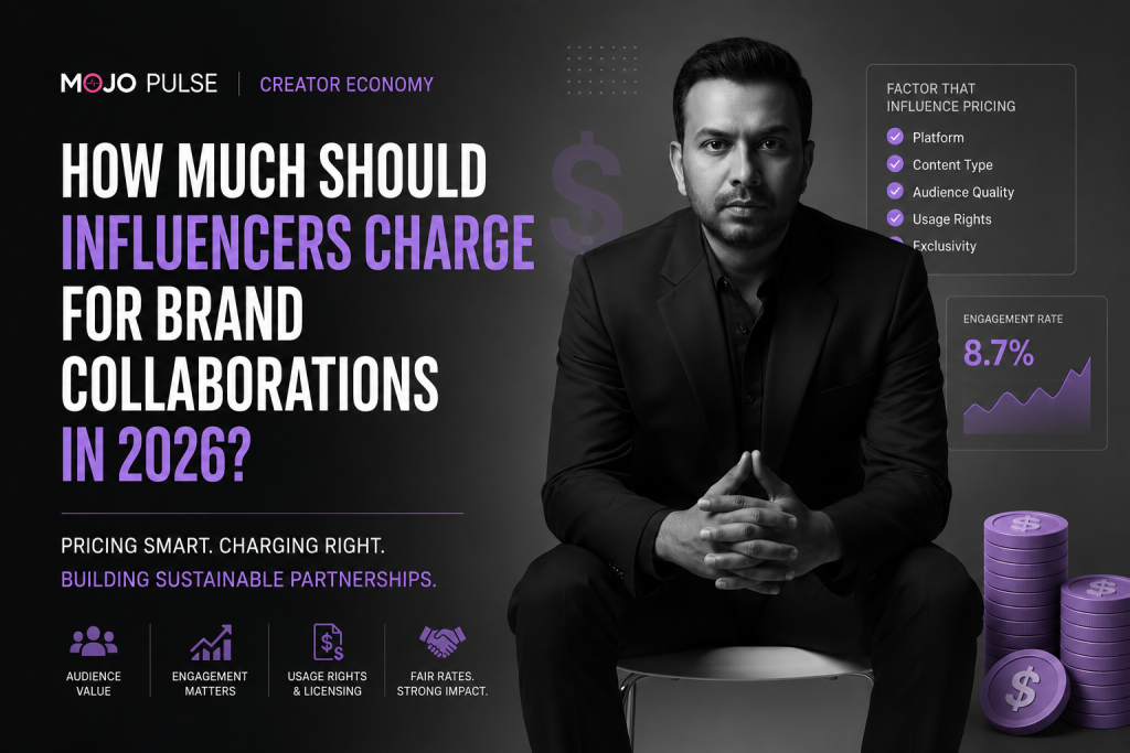 How Much Should Influencers Charge for Brand Collaborations in 2026 mojo pulse