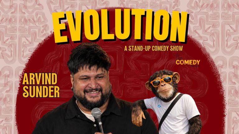 Evolution by Arvind Sunder event poster