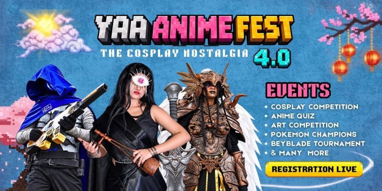 YAA Anime Fest 4.0 event poster