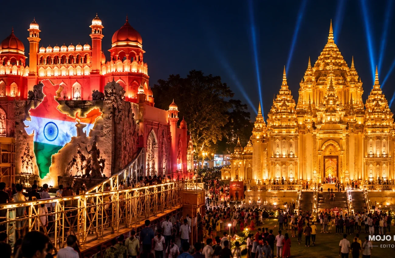 Durga Puja 2026: Why Lebutala and Deshapriya Park Are at the Centre of Kolkata's Crowd Plan 2 Kolkata Festival Night Lights and Legacy