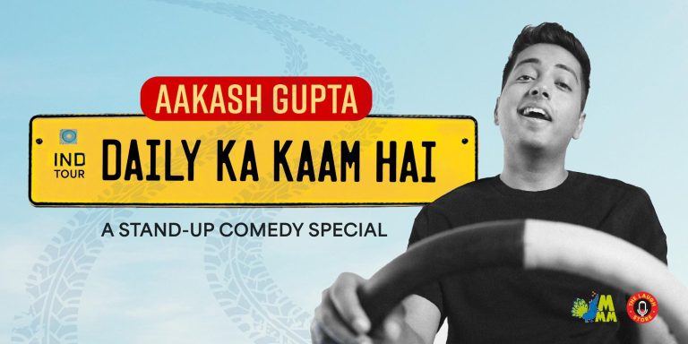 Daily Ka Kaam Hai by Aakash Gupta – Kolkata event promotional image