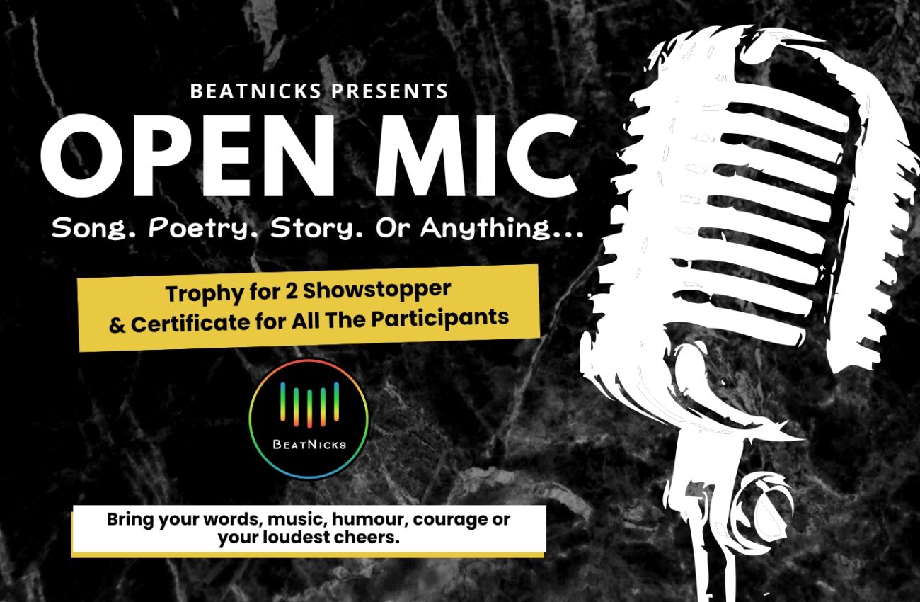 Beatnicks Open Mic — November Session 1 Beatnicks Open Mic — November Session