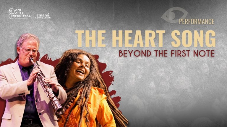 The Heart Song — Parvathy Baul and George Brooks event poster