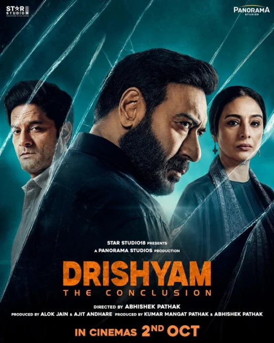 Drishyam The Conclusion theatrical poster