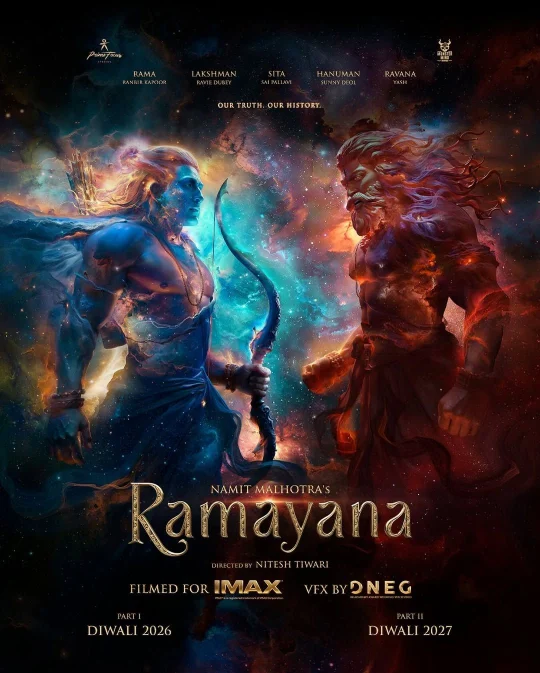 Namit Malhotra’s Ramayana theatrical poster