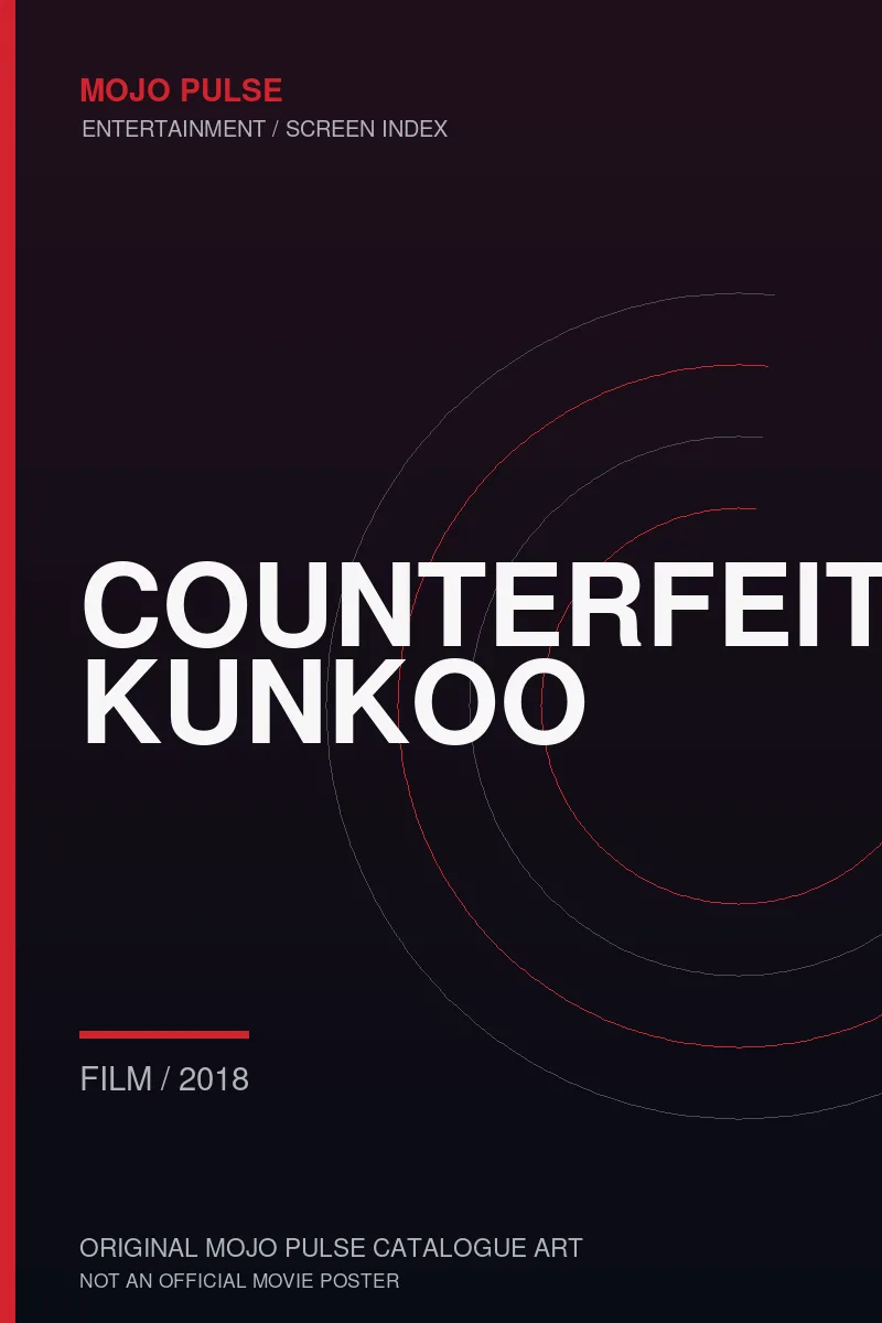 Mojo Pulse original catalogue cover for Counterfeit Kunkoo (not an official poster)