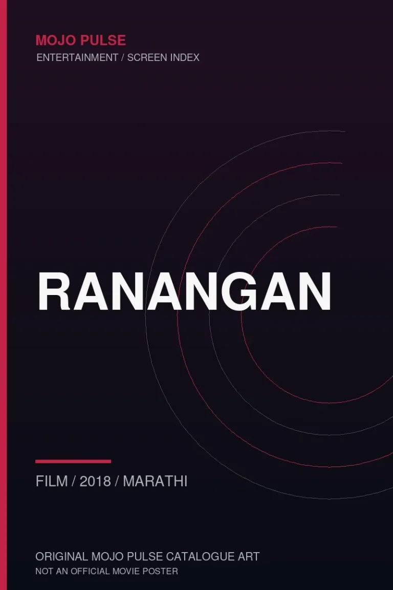 Ranangan 3 Mojo Pulse original catalogue cover for Ranangan (not an official poster)