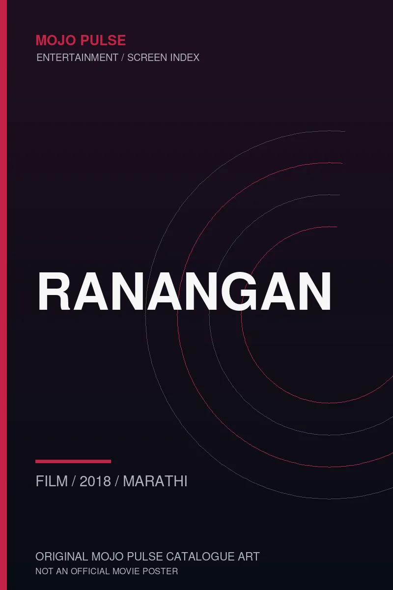 Mojo Pulse original catalogue cover for Ranangan (not an official poster)