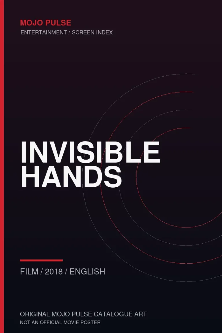Mojo Pulse original catalogue cover for Invisible Hands (not an official poster)