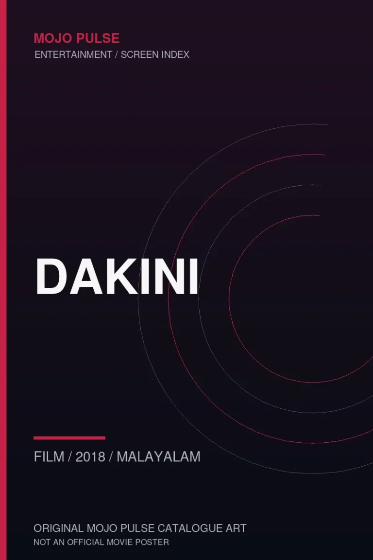 Mojo Pulse original catalogue cover for Dakini (not an official poster)