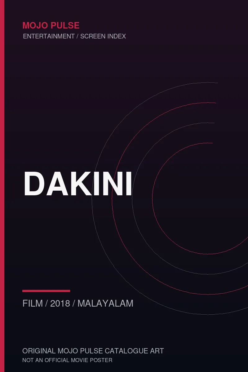 Mojo Pulse original catalogue cover for Dakini (not an official poster)