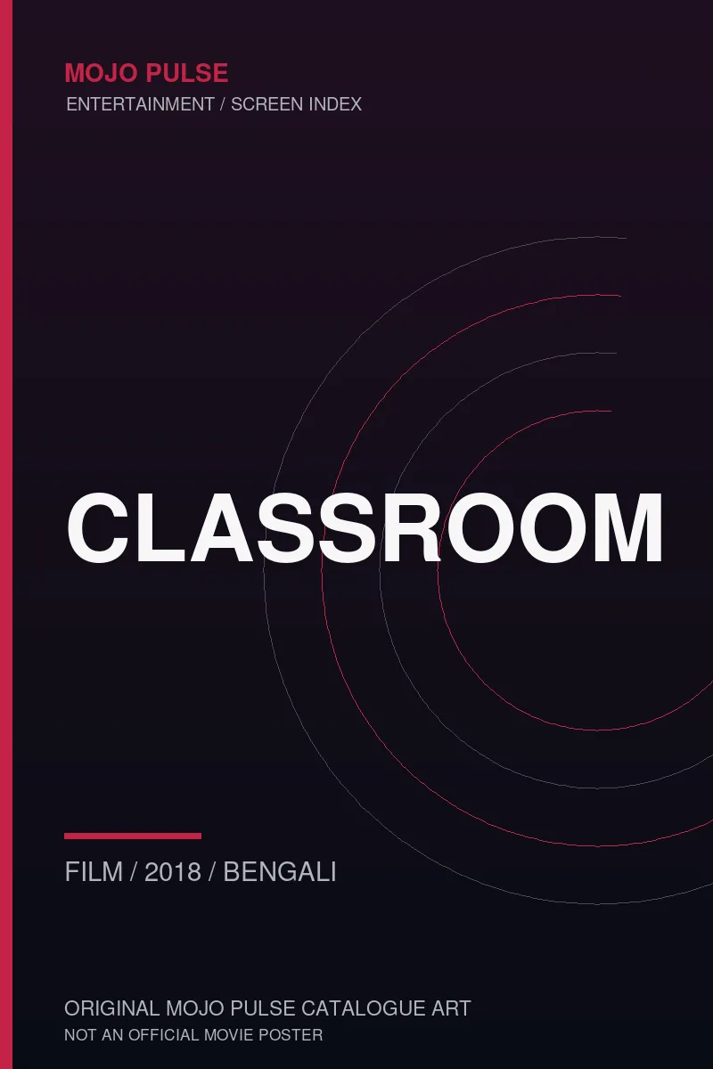 Mojo Pulse original catalogue cover for Classroom (not an official poster)