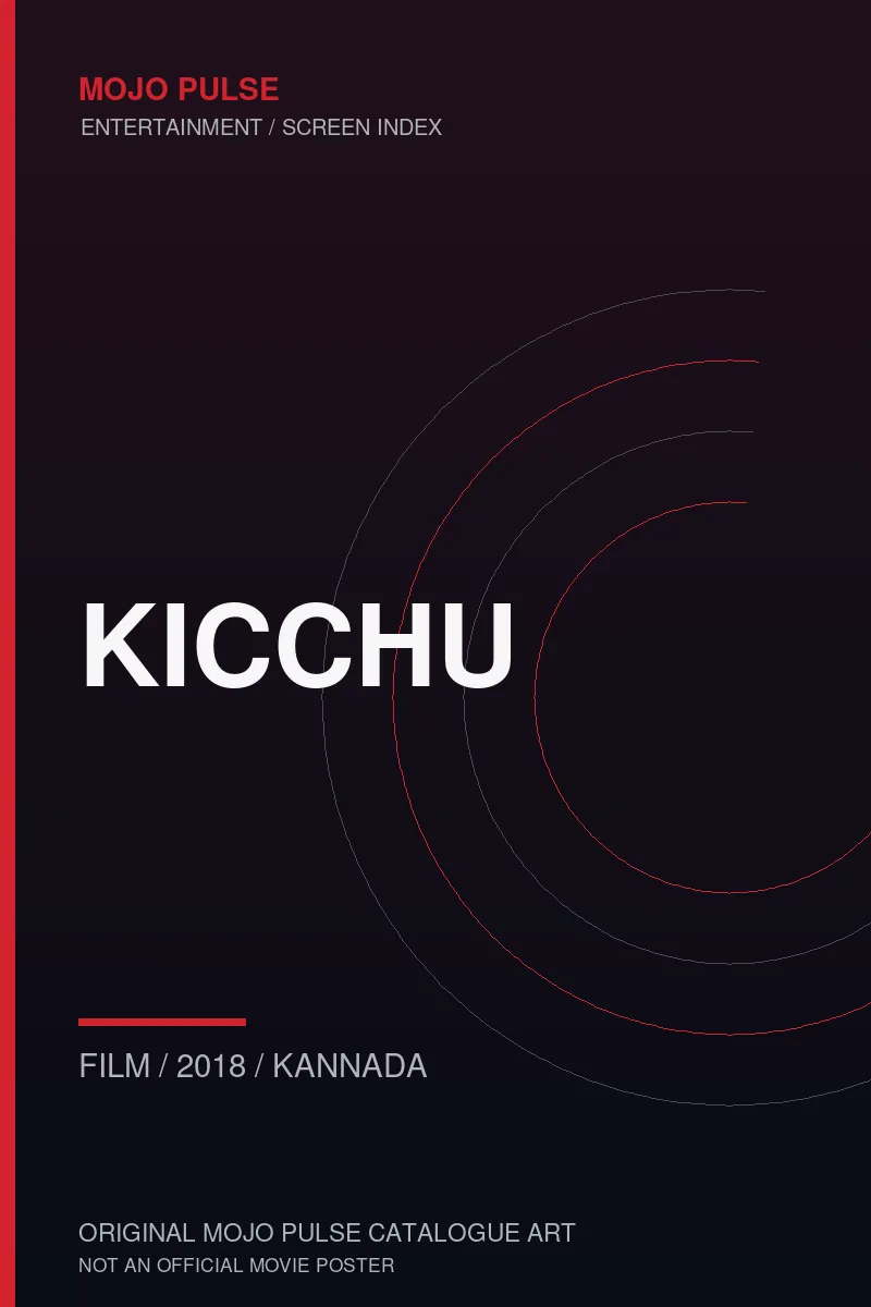Mojo Pulse original catalogue cover for Kicchu (not an official poster)