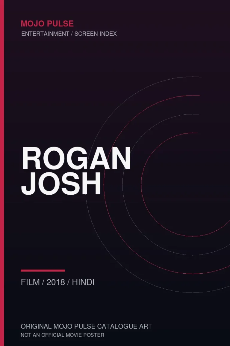 Rogan Josh 5 Mojo Pulse original catalogue cover for Rogan Josh (not an official poster)