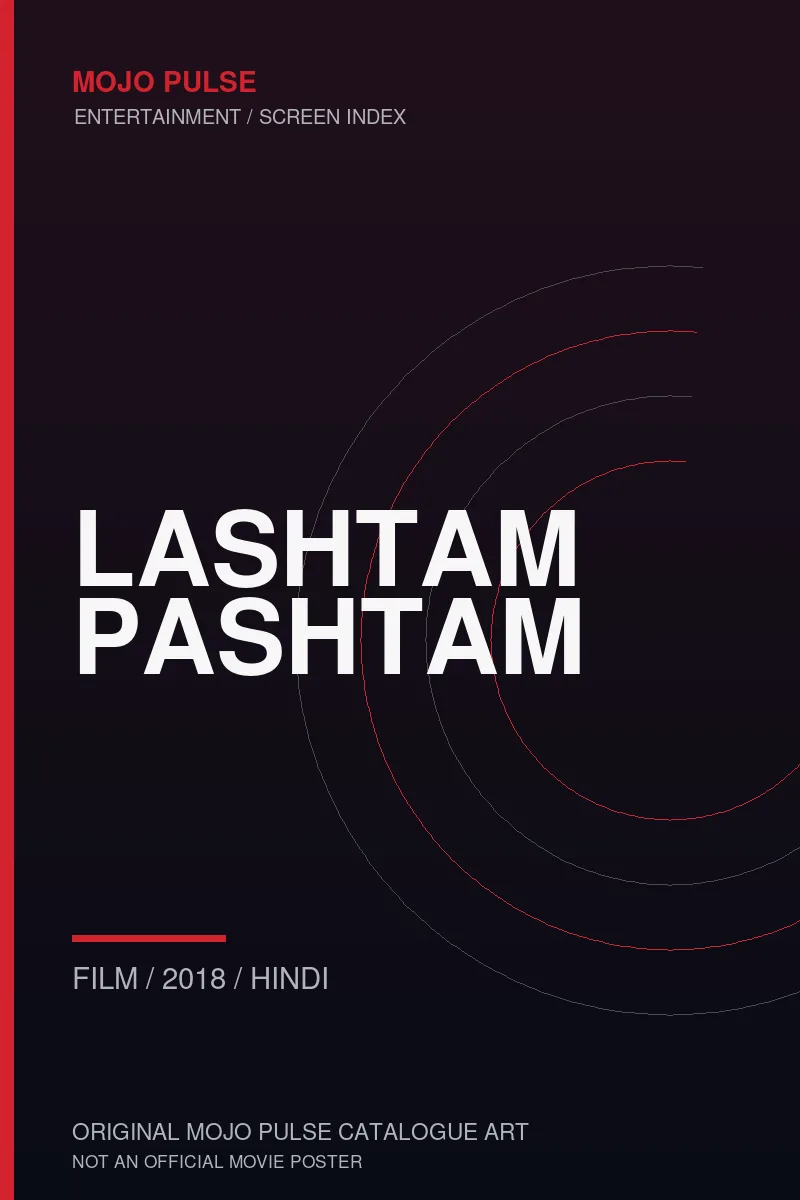 Mojo Pulse original catalogue cover for Lashtam Pashtam (not an official poster)
