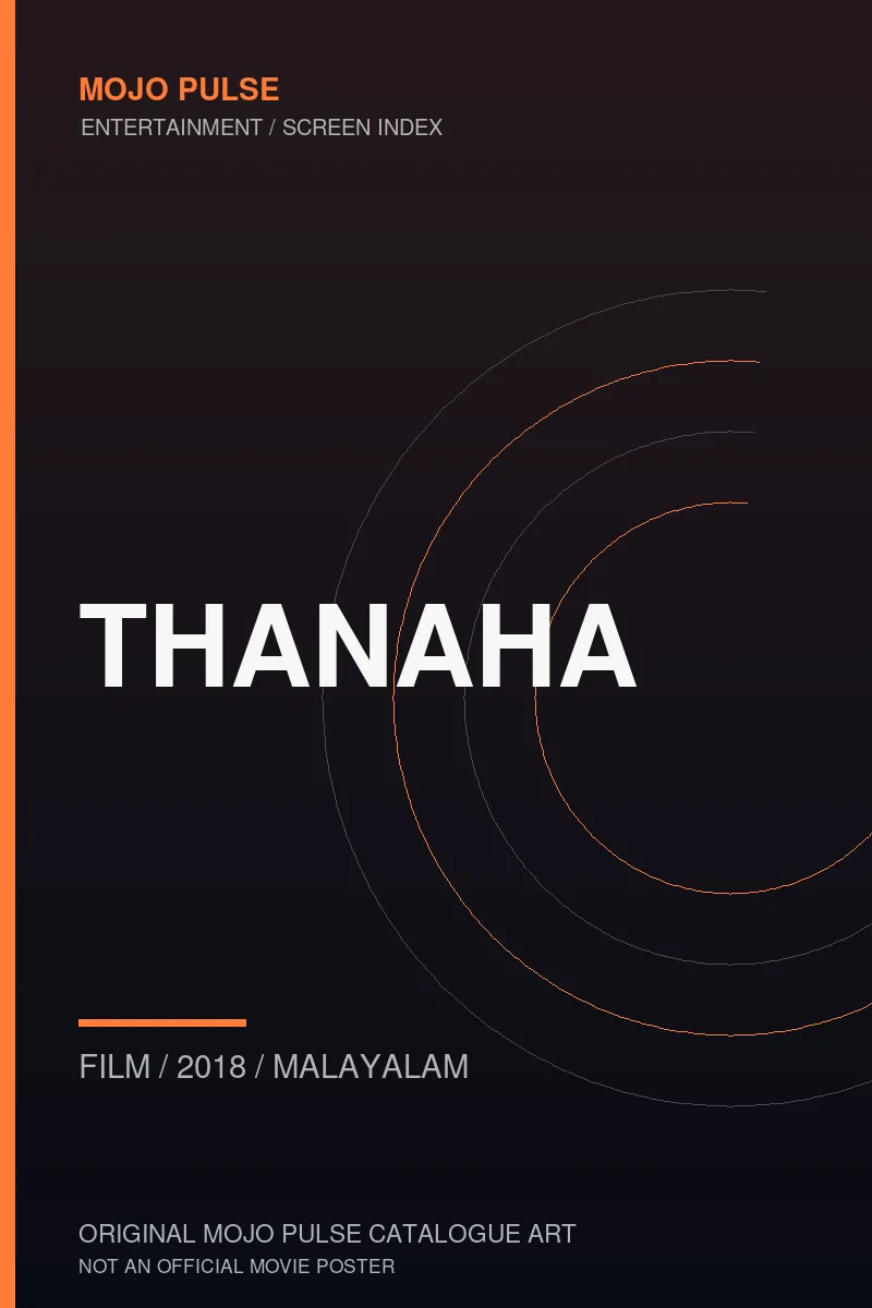 Mojo Pulse original catalogue cover for Thanaha (not an official poster)