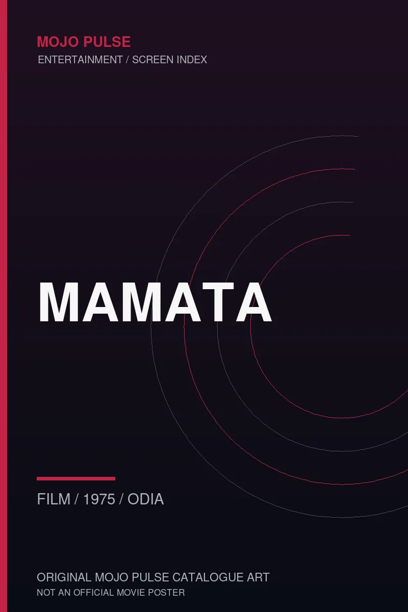 Mojo Pulse original catalogue cover for Mamata (not an official poster)