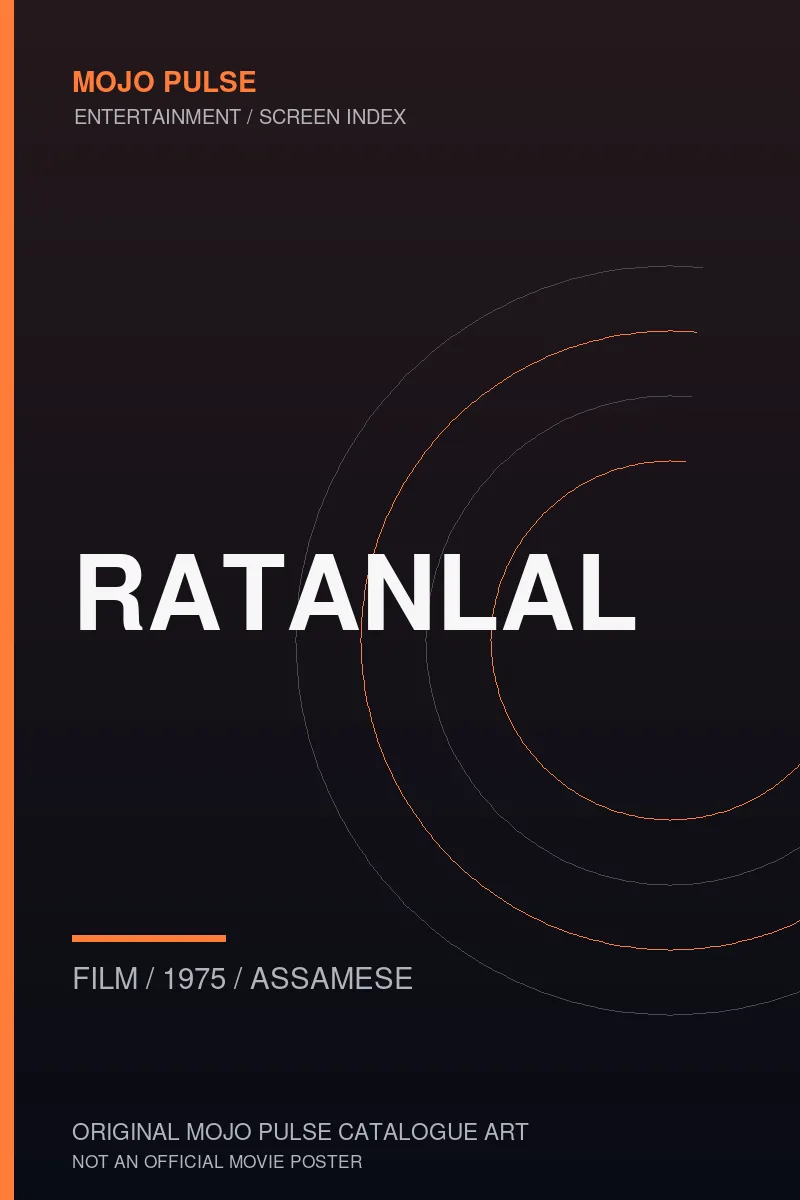 Mojo Pulse original catalogue cover for Ratanlal (not an official poster)