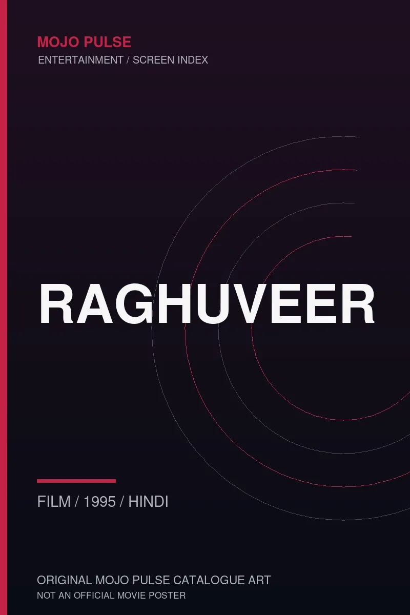 Mojo Pulse original catalogue cover for Raghuveer (not an official poster)