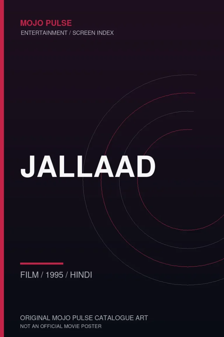 Jallaad 2 Mojo Pulse original catalogue cover for Jallaad (not an official poster)