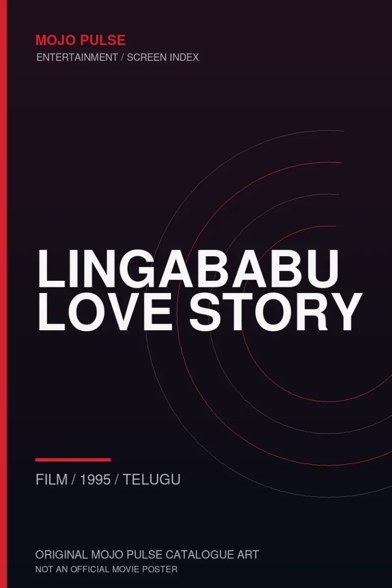 Lingababu Love Story 6 Mojo Pulse original catalogue cover for Lingababu Love Story (not an official poster)