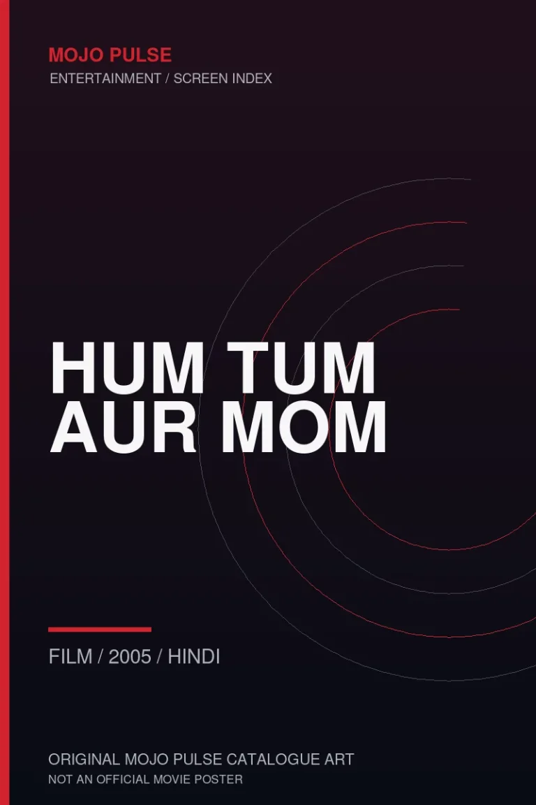 Mojo Pulse original catalogue cover for Hum Tum Aur Mom (not an official poster)