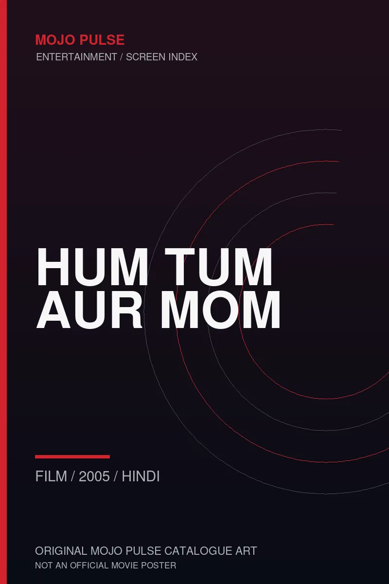 Mojo Pulse original catalogue cover for Hum Tum Aur Mom (not an official poster)