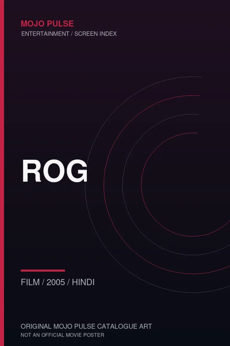 Rog 5 Mojo Pulse original catalogue cover for Rog (not an official poster)