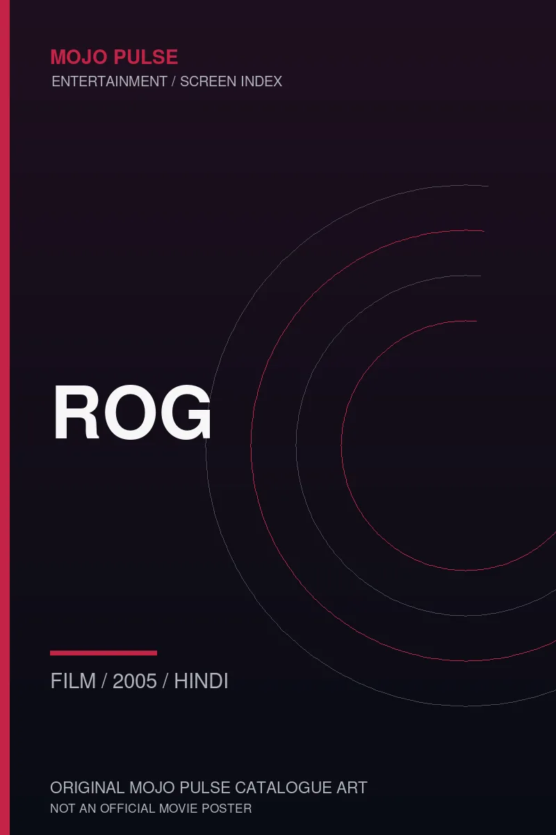 Mojo Pulse original catalogue cover for Rog (not an official poster)