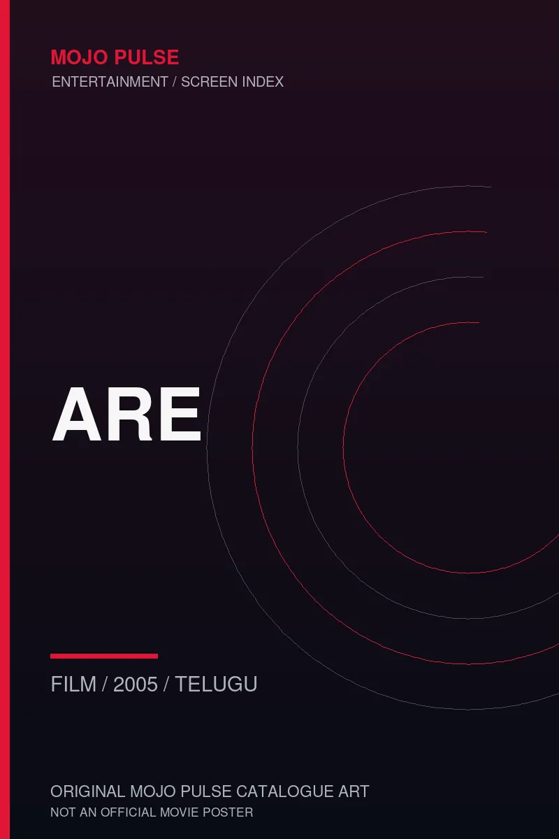 Mojo Pulse original catalogue cover for Are (not an official poster)