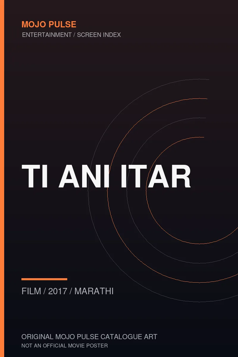 Mojo Pulse original catalogue cover for Ti Ani Itar (not an official poster)