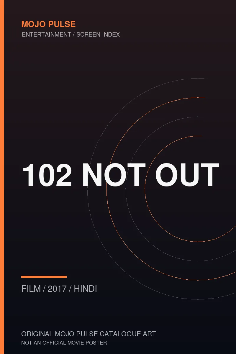 Mojo Pulse original catalogue cover for 102 Not Out (not an official poster)