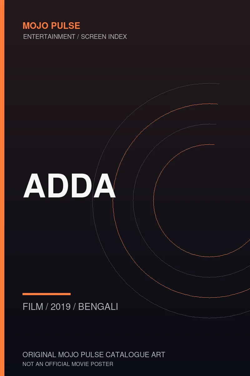 Mojo Pulse original catalogue cover for Adda (not an official poster)