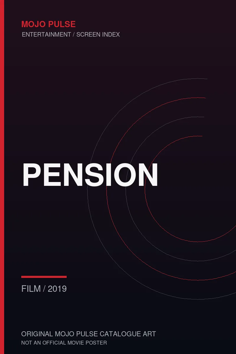Mojo Pulse original catalogue cover for Pension (not an official poster)