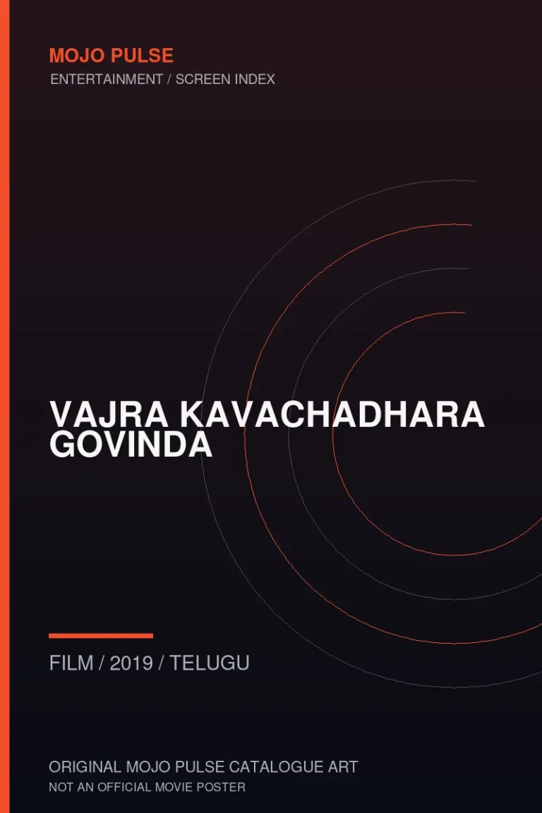Mojo Pulse original catalogue cover for Vajra Kavachadhara Govinda (not an official poster)