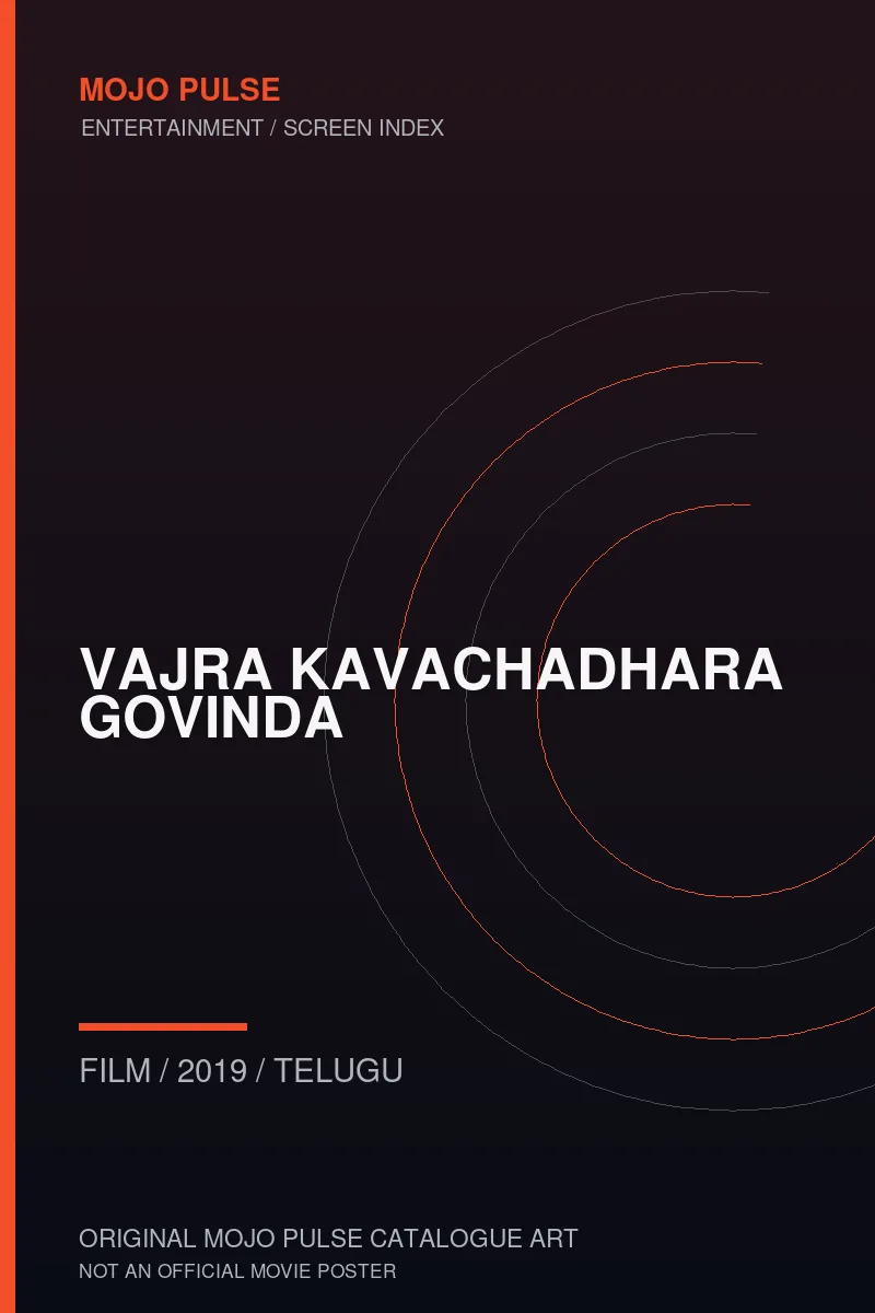 Mojo Pulse original catalogue cover for Vajra Kavachadhara Govinda (not an official poster)