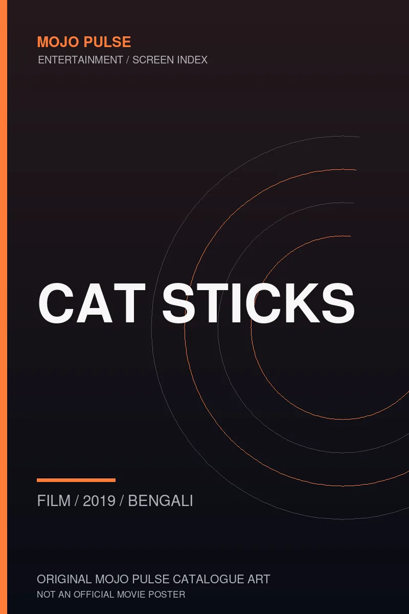 Mojo Pulse original catalogue cover for Cat Sticks (not an official poster)
