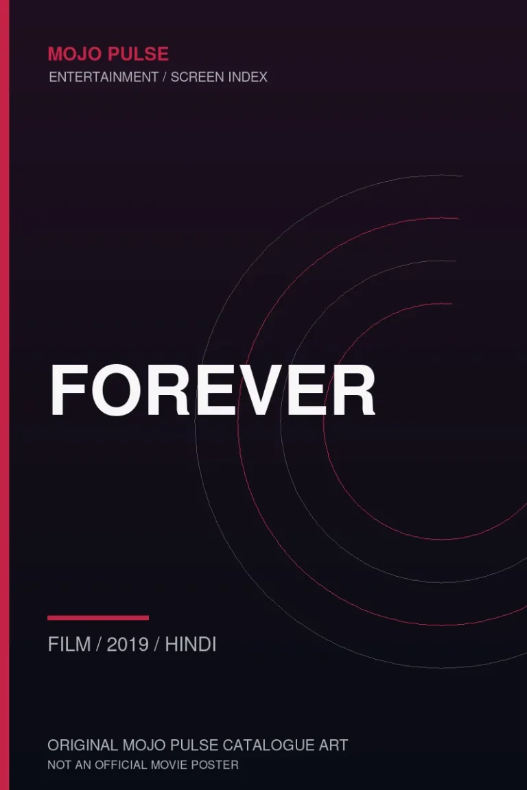 Forever 3 Mojo Pulse original catalogue cover for Forever (not an official poster)