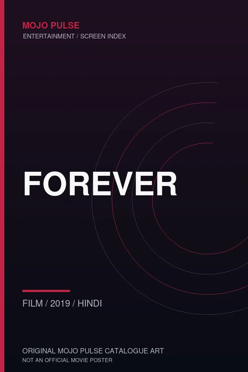 Mojo Pulse original catalogue cover for Forever (not an official poster)