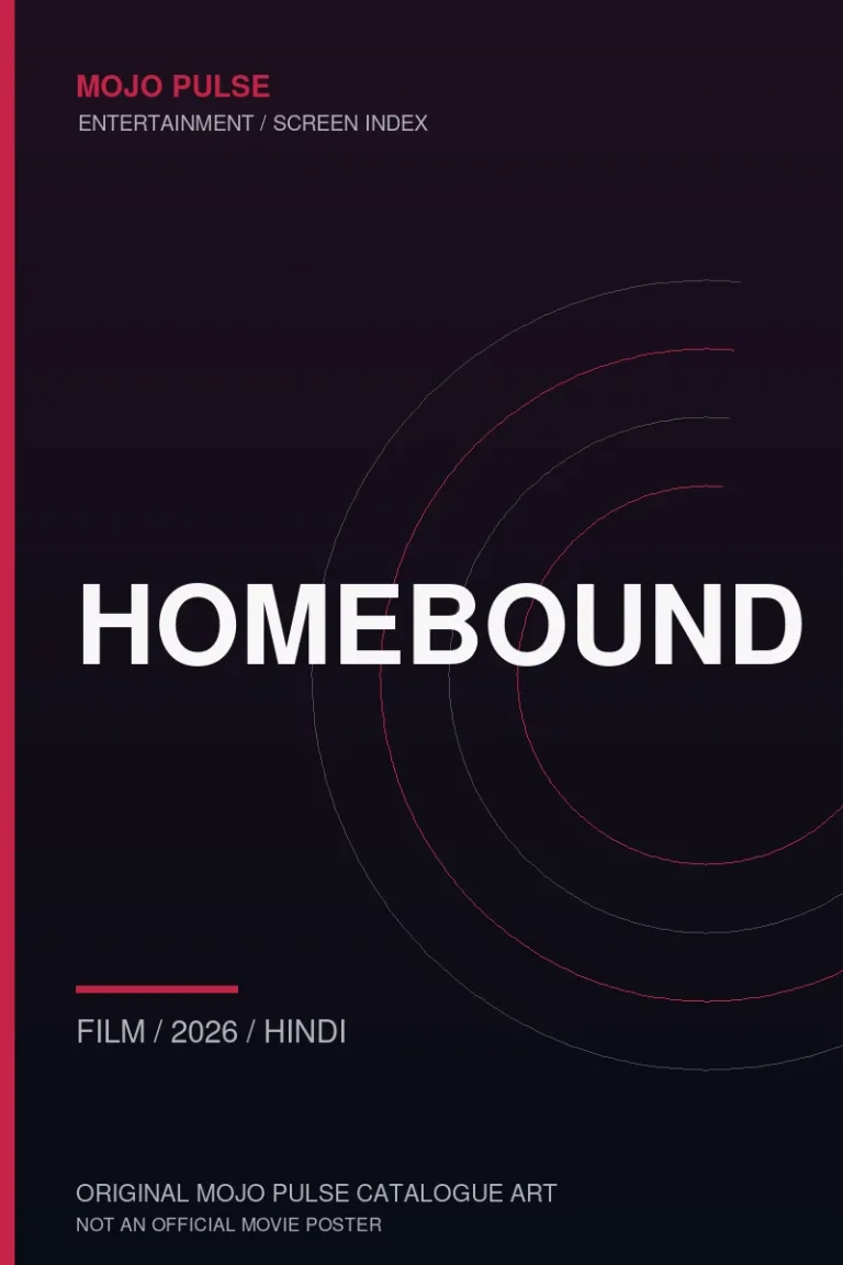 Mojo Pulse original catalogue cover for Homebound (not an official poster)