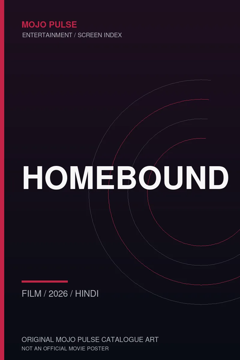 Mojo Pulse original catalogue cover for Homebound (not an official poster)
