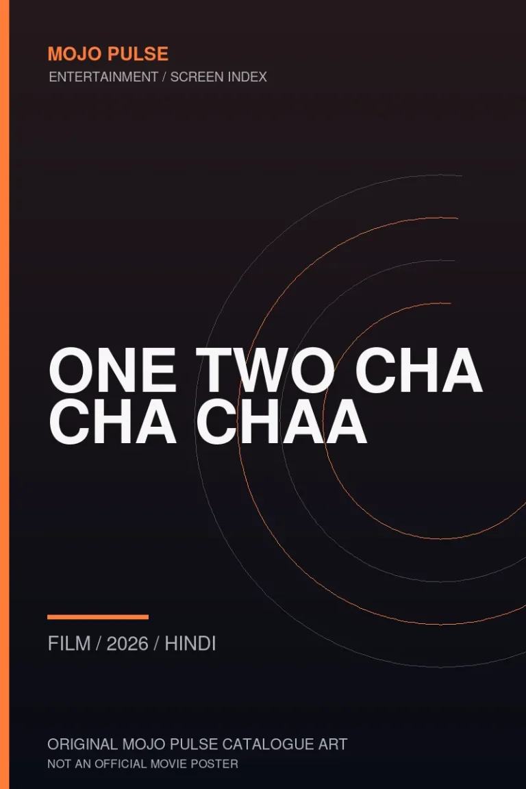 Mojo Pulse original catalogue cover for One Two Cha Cha Chaa (not an official poster)