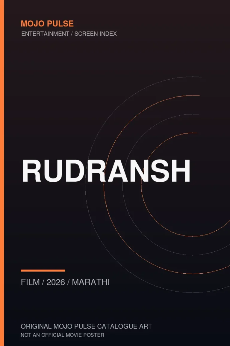 Mojo Pulse original catalogue cover for Rudransh (not an official poster)