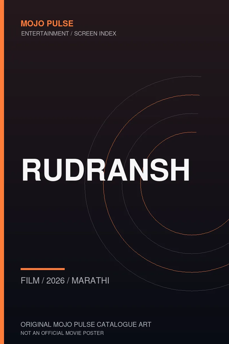 Mojo Pulse original catalogue cover for Rudransh (not an official poster)