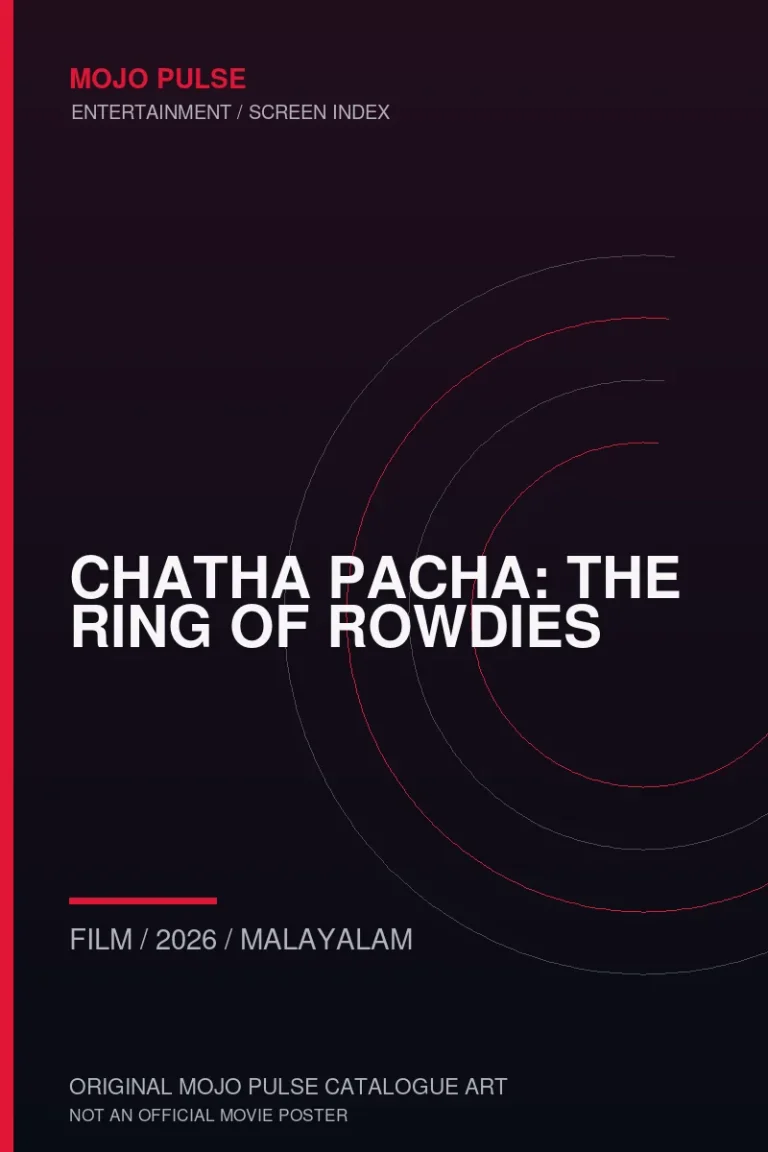 Chatha Pacha: The Ring of Rowdies 6 Mojo Pulse original catalogue cover for Chatha Pacha: The Ring of Rowdies (not an official poster)