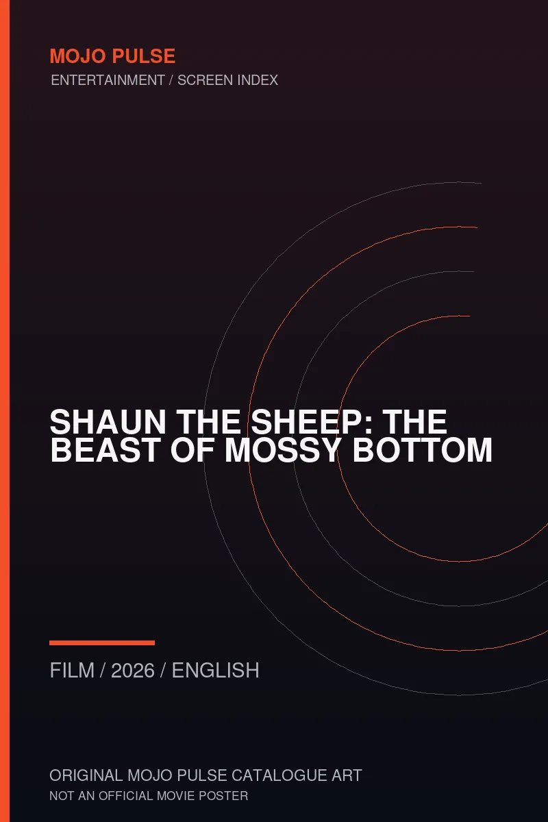 Mojo Pulse original catalogue cover for Shaun the Sheep: The Beast of Mossy Bottom (not an official poster)