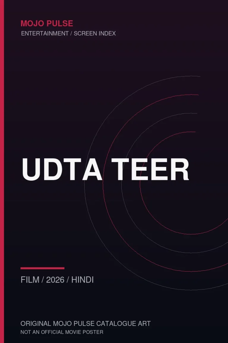 Udta Teer 2 Mojo Pulse original catalogue cover for Udta Teer (not an official poster)