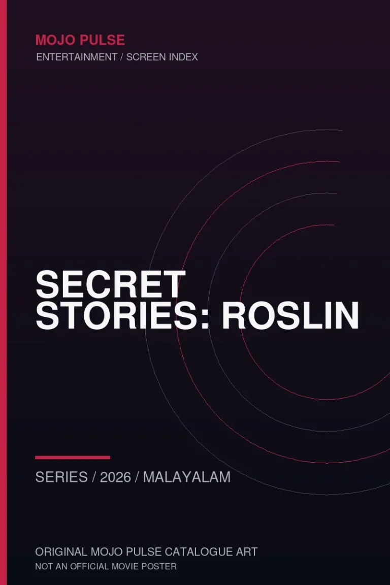 Mojo Pulse original catalogue cover for Secret Stories: Roslin (not an official poster)