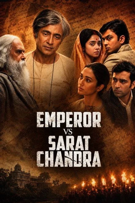 Emperor vs Sarat Chandra Review: Strong Performances, Weak Storytelling | MOJO METER 3.5/10 2 Emperor vs Sarat Chandra theatrical poster, official film promotional art
